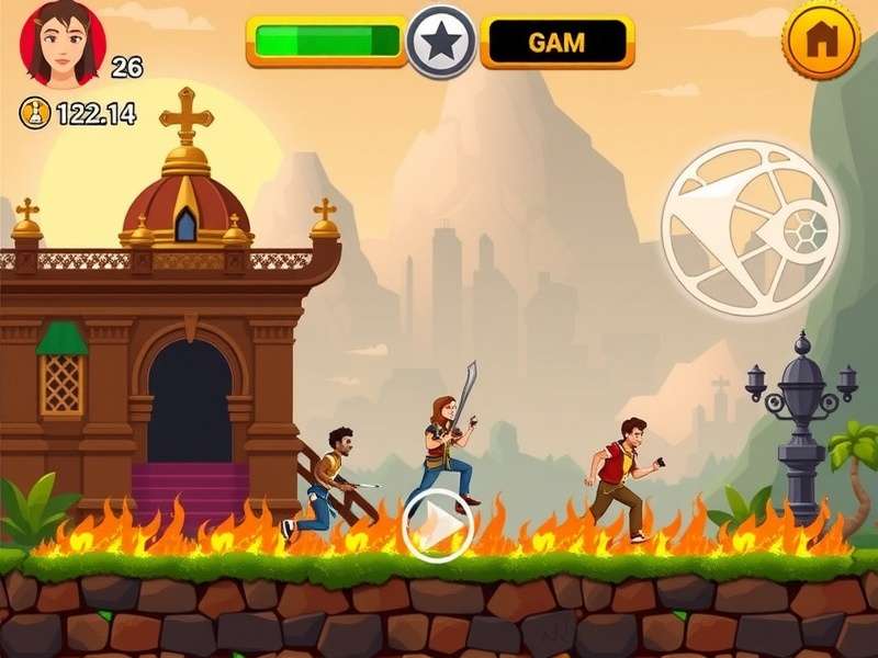 Temple Run Game Online Unblocked Screenshot