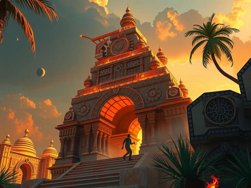 Temple Run गेमप्ले स्क्रीनशॉट
