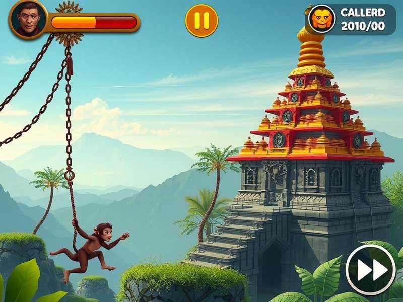 Spider Monkey Temple Run Gameplay