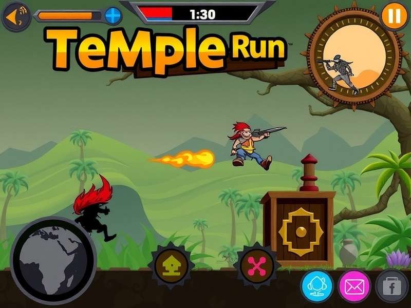 Temple Run Game Screenshot