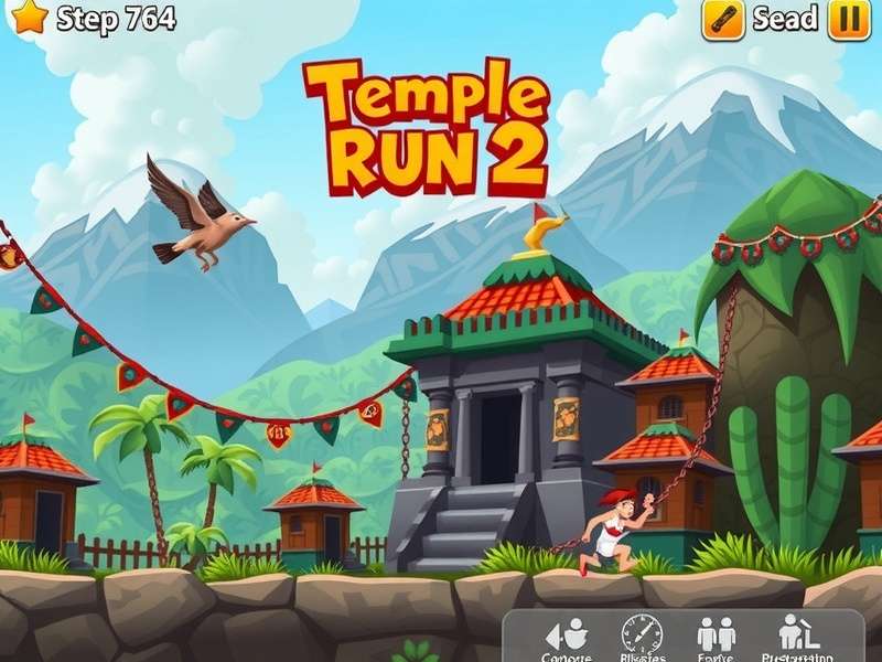 Temple Run 2 Google Extension इंटरफेस