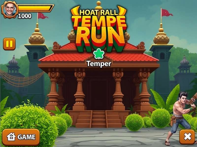 Temple Run Hack Game PC Interface
