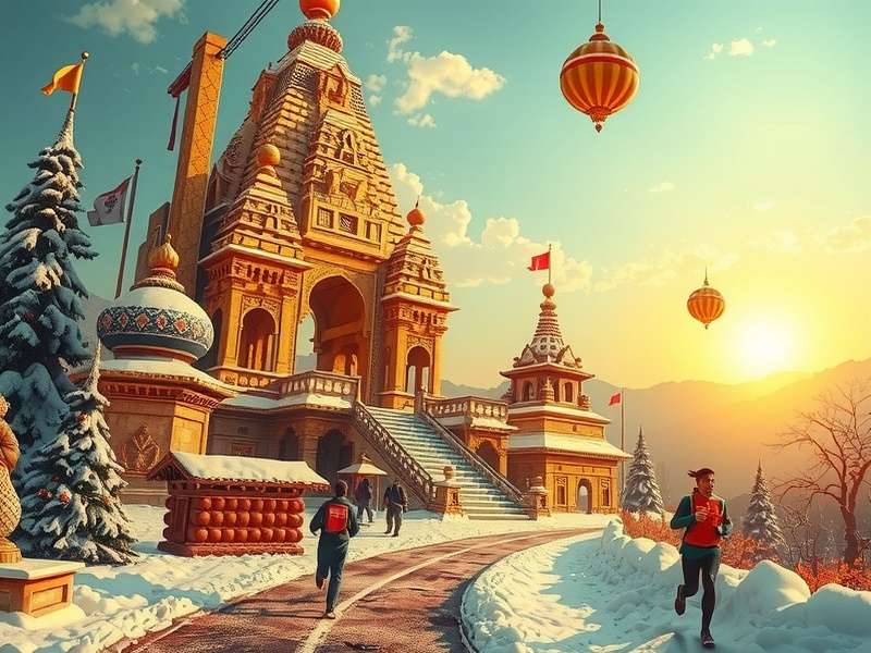 Temple Run 2 Winter 2020 Gameplay Screenshot