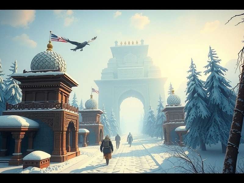 Temple Run Snow Texture Gameplay