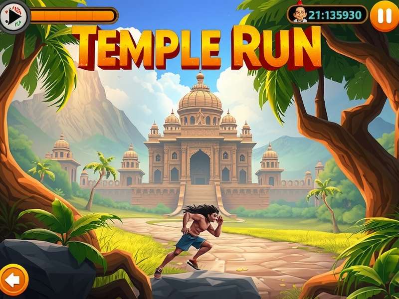 Temple Run OZ गेमप्ले स्क्रीनशॉट