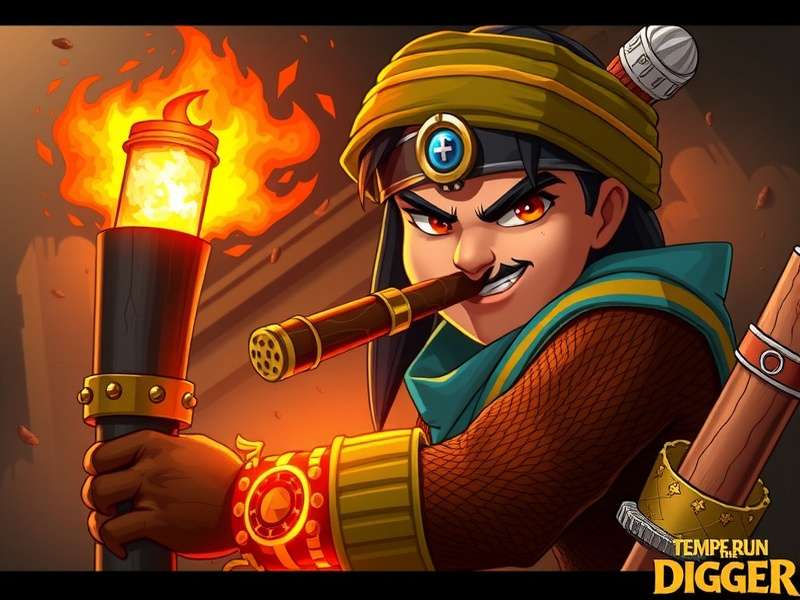 Temple Run The Digger Cigar gameplay screenshot
