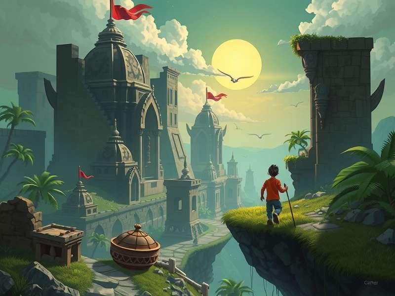 Temple Run Oz Uckle गेमप्ले स्क्रीनशॉट