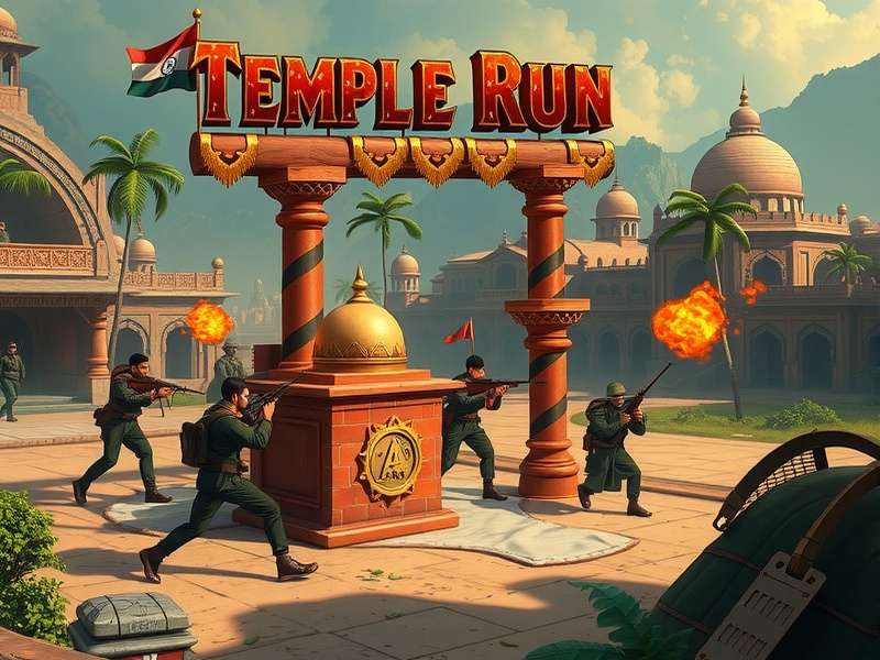 Temple Run 2-136 Combined Arms Battalion Gameplay