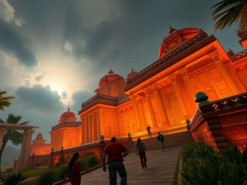 Temple Run Unreal Engine 5 गेमप्ले