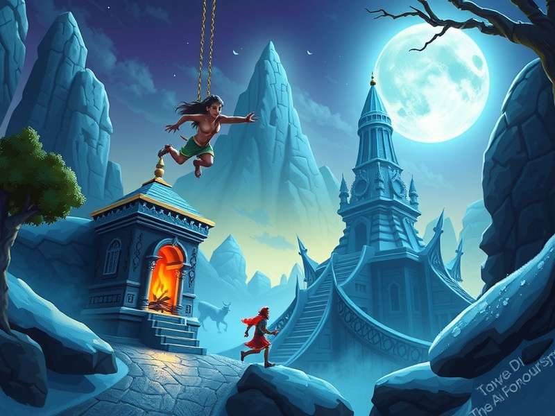 Temple Run 2 Frozen Shadows Hour OST कवर