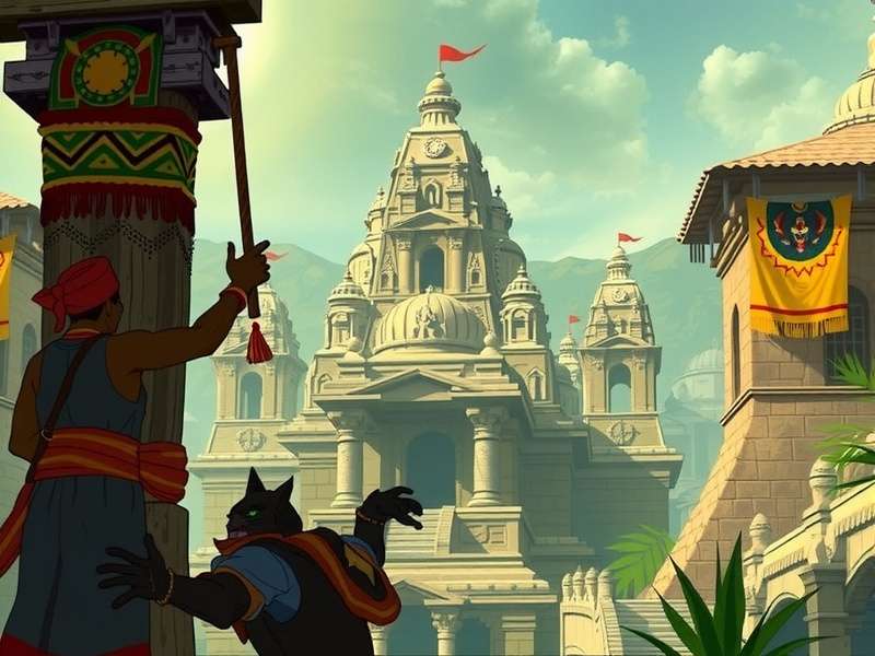 Temple Run Gameplay Screenshot