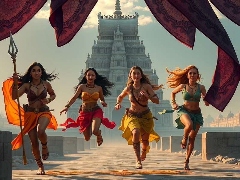 Temple Run grey female characters