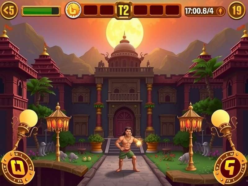 Temple Run iPhone गेमप्ले