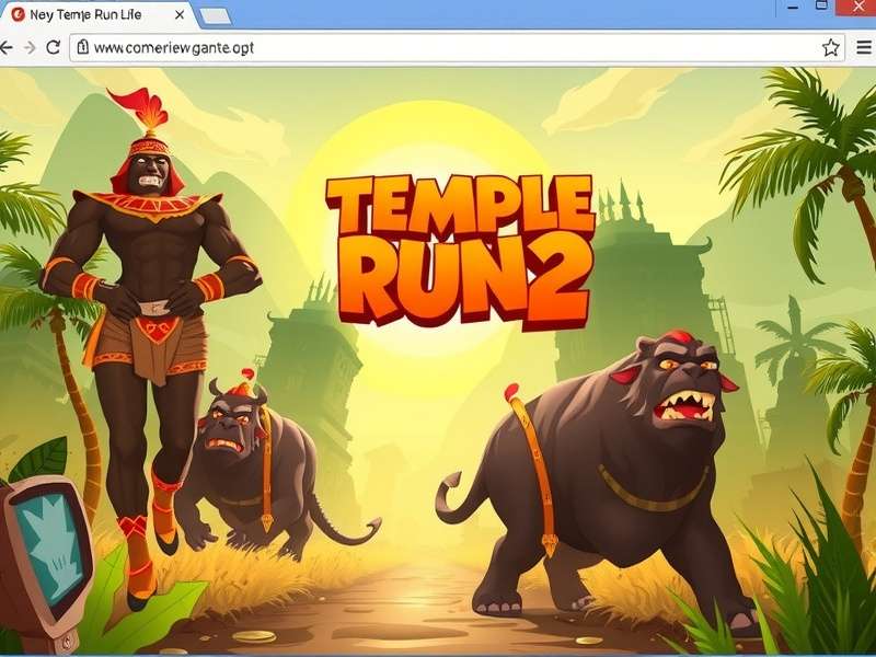 Temple Run 2 वेब ब्राउज़र गेमप्ले