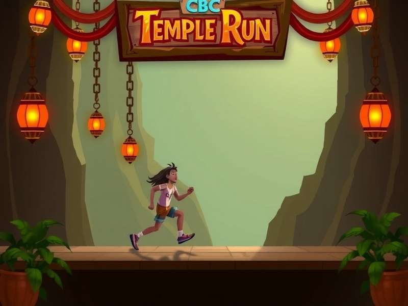 Temple Run TV Show CBBC प्रोमो इमेज