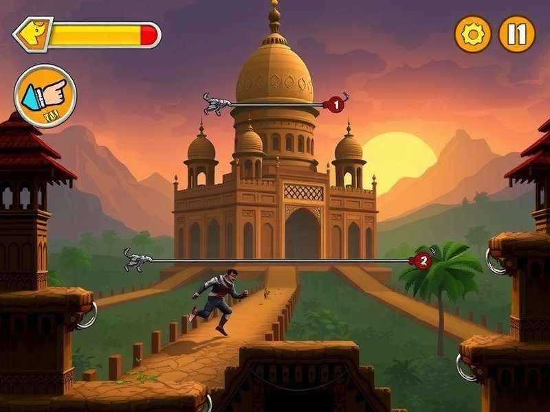 Temple Run 1 Gameplay Screenshot