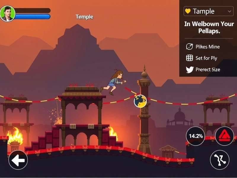 Temple Run गेमप्ले स्क्रीनशॉट