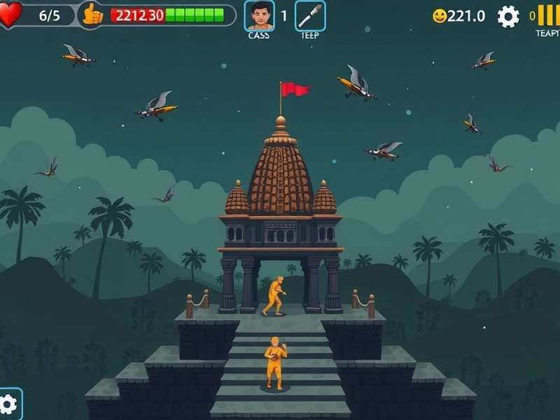 Temple Run Bottom Right गेमप्ले