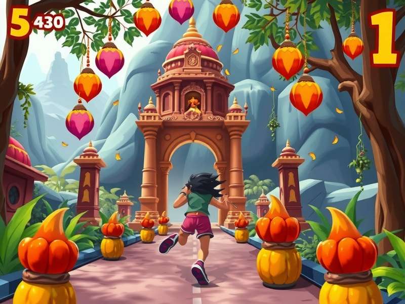 Poki Temple Run 2 Holi गेमप्ले