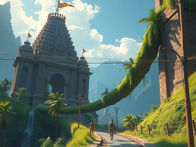 Temple Run Real Location - Ancient Temple