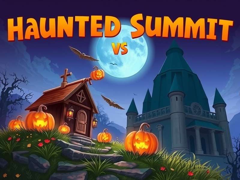 Temple Run 2 Haunted Harvest और Spooky Summit की तुलनात्मक छवि