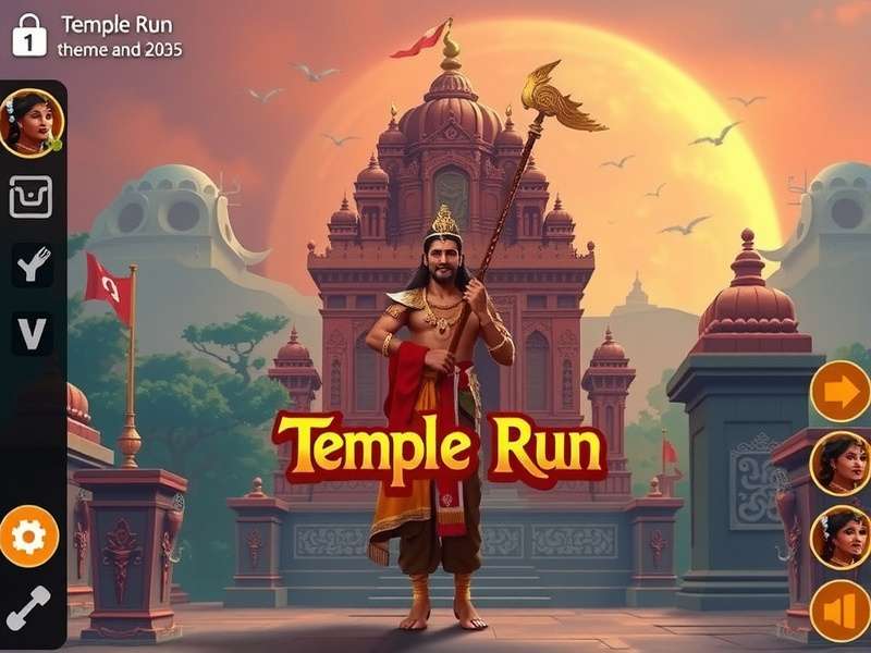 Scarlett Fox Temple Run Character