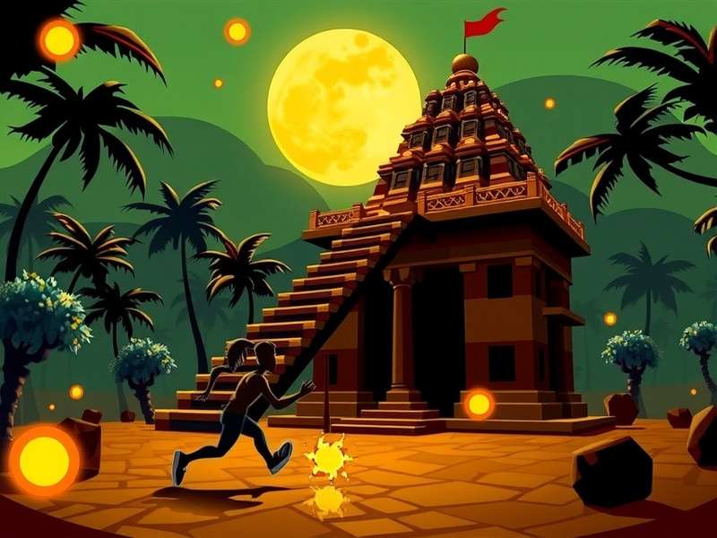 Temple Run और Agario गेम्स की तुलना