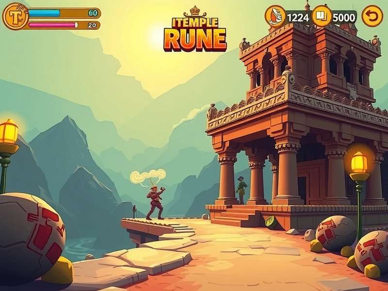 Temple Run Infinite Rune Hack इंटरफेस