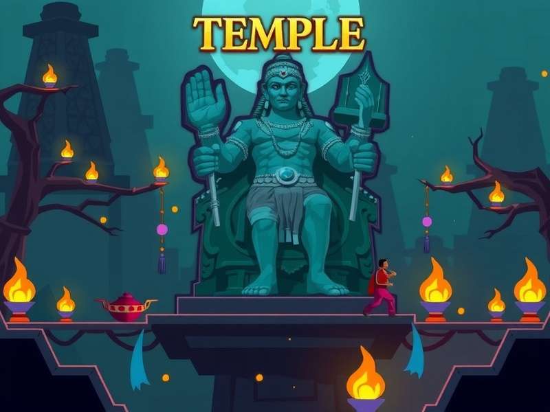 Temple Run Souls Gameplay Screenshot