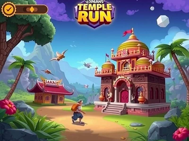 Temple Run Gameplay Screenshot