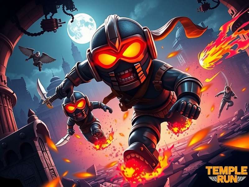 Temple Run Brave Deathstroke Game Scene