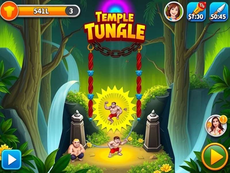 Temple Run Jungle Fall Gameplay