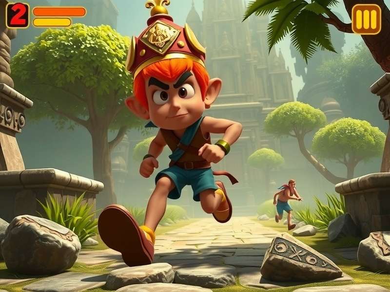Guy Dangerous Temple Run 2 Main Character Image