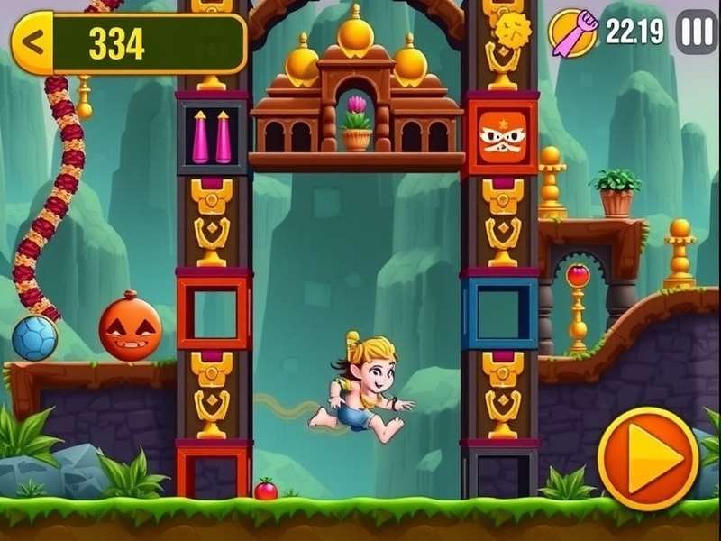Temple Run Math Playzone गेमप्ले