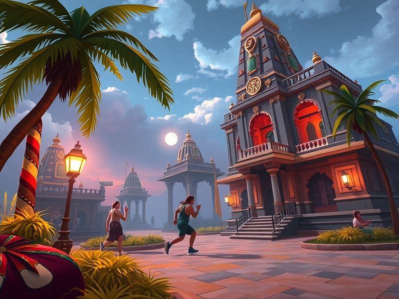 Temple Run 6726 गेमप्ले स्क्रीनशॉट