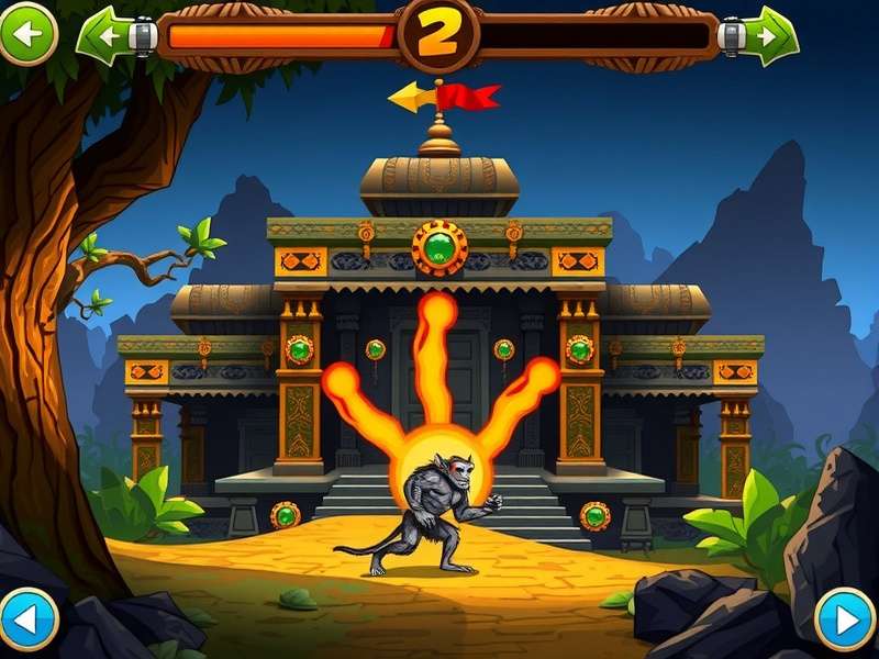 Temple Run 2 डेमन मंकी गेमप्ले