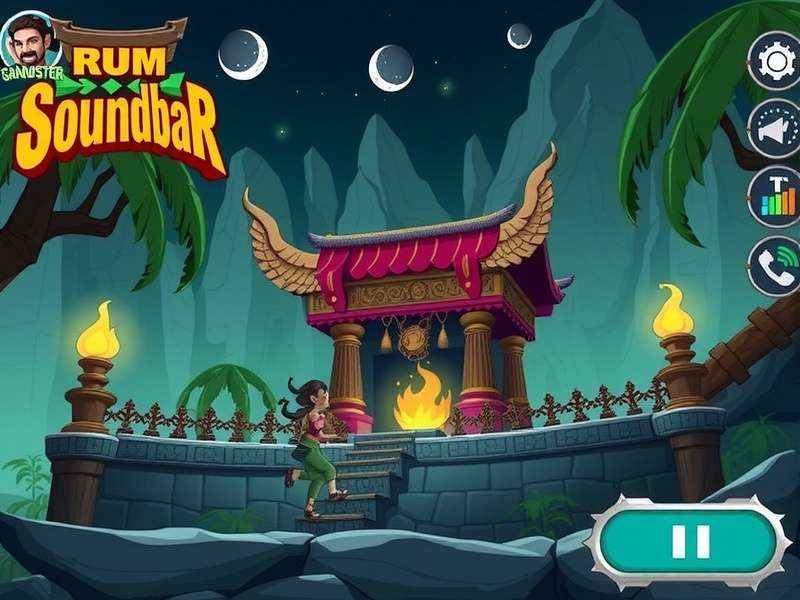 Temple Run Monster Soundbar - गेमिंग साउंड सिस्टम