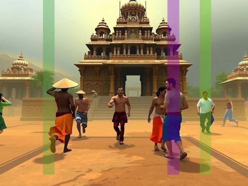 Temple Run Windows XP गेमप्ले