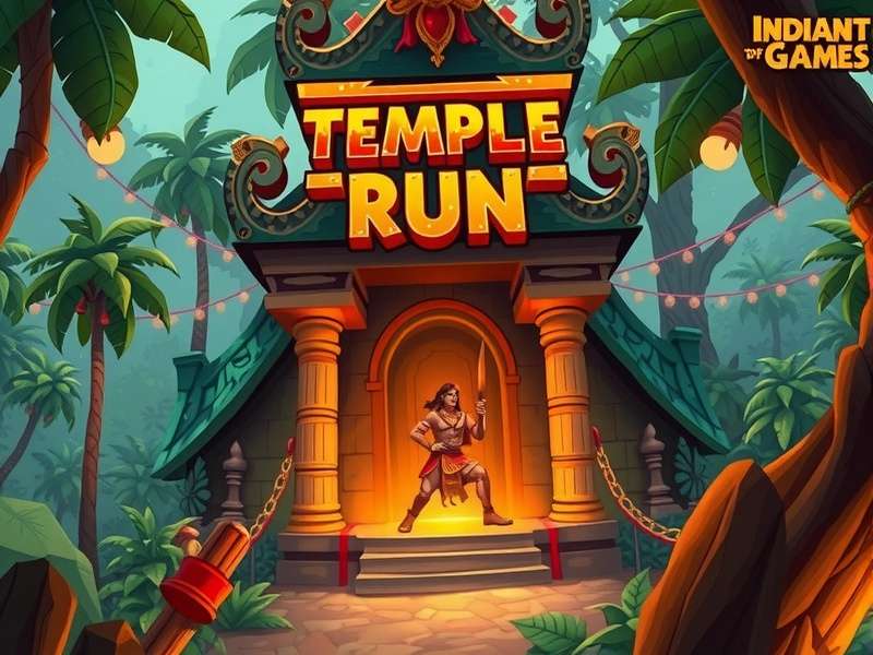 Temple Run Ice Caves Theme