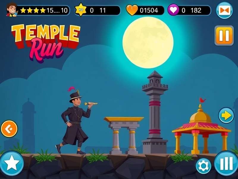 Pokimane Temple Run Gameplay