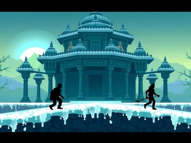 Temple Run 2 Frozen Shadows gameplay screenshot