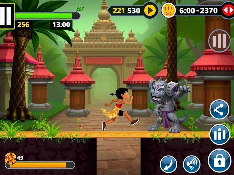 Temple Run 1 gameplay screenshot