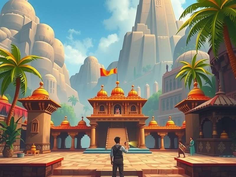 Temple Run Adventure Gameplay Screenshot