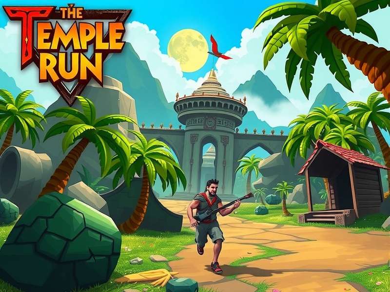 Temple Run 2011 PC Port Gameplay Screenshot
