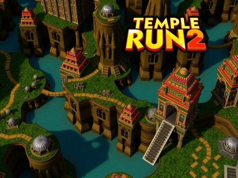 Temple Run 2 Ice Cave Map
