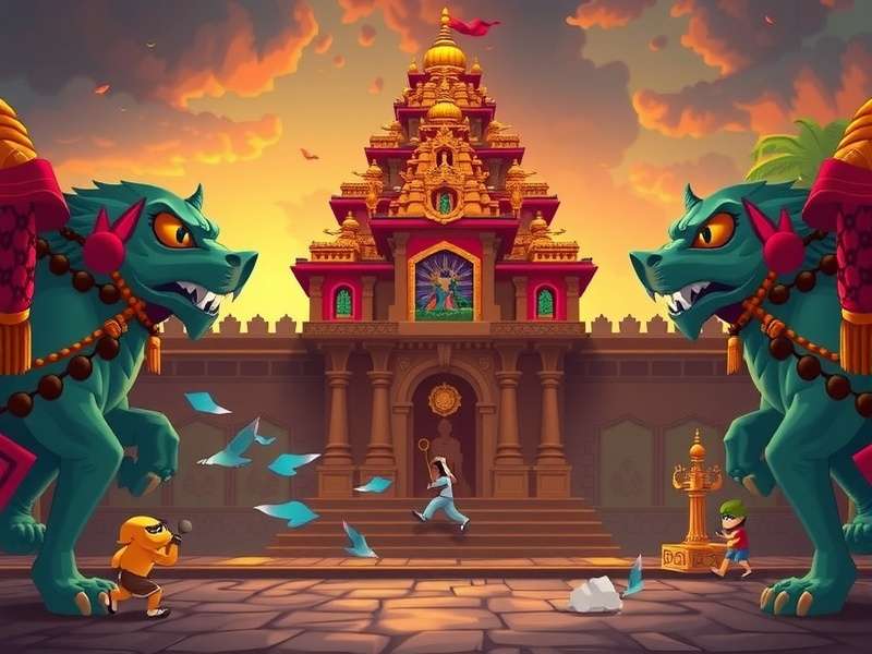 Temple Run Classic 170 gameplay screenshot