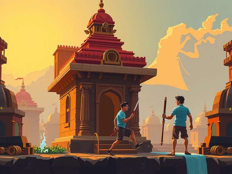 Temple Run Gameplay Screenshot