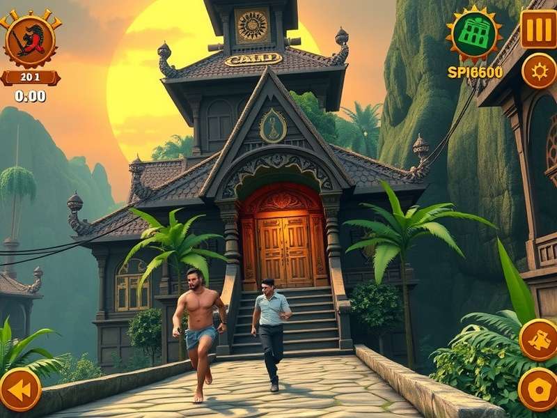 Temple Run Modded Gameplay Screenshot
