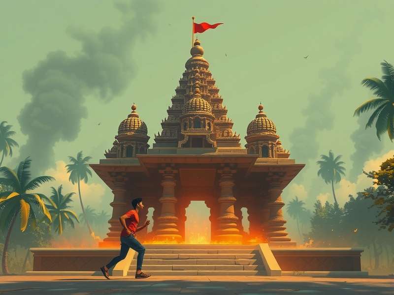 Temple Run game sounds and music visualization