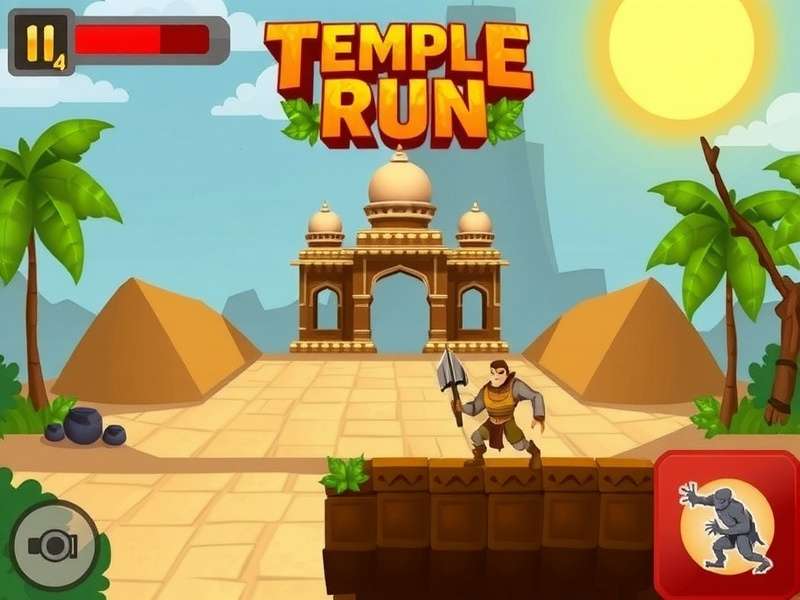 Temple Run PC Gameplay Screenshot